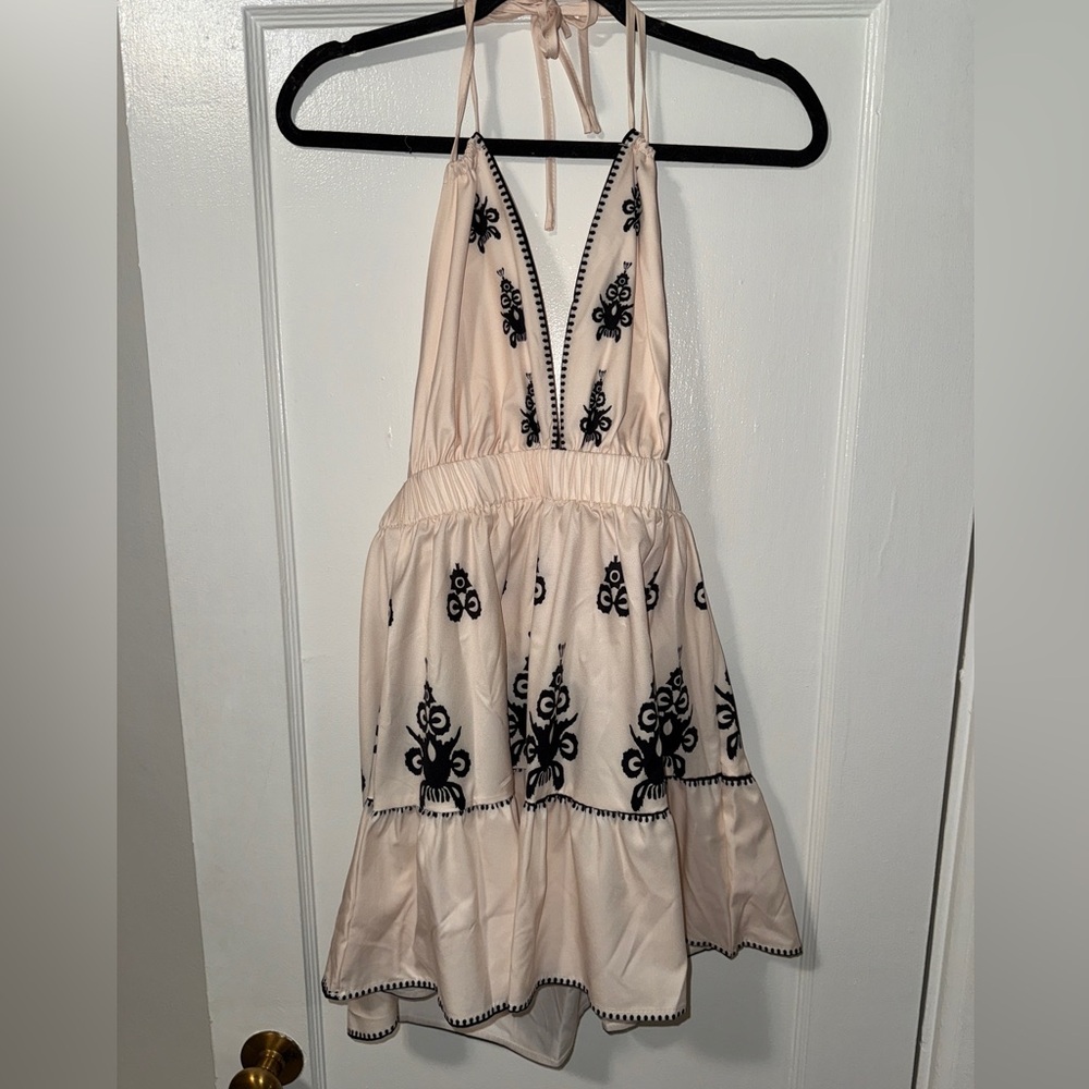 Halter Mini Dress